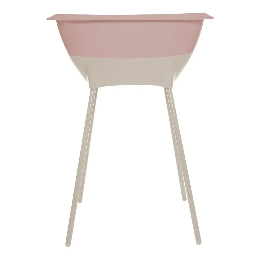 LUMA Kúpacia sada - vanička Blush Pink so stojanom