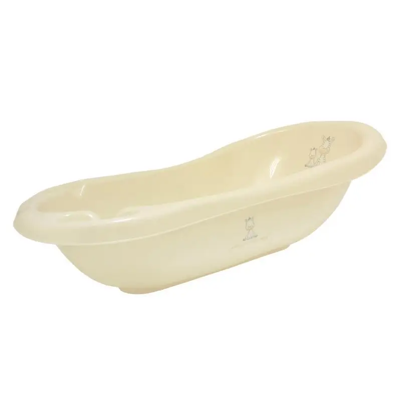 MALTEX Vanička Zebra 100 cm se špuntem a protiskluzovou podložkou - béžová