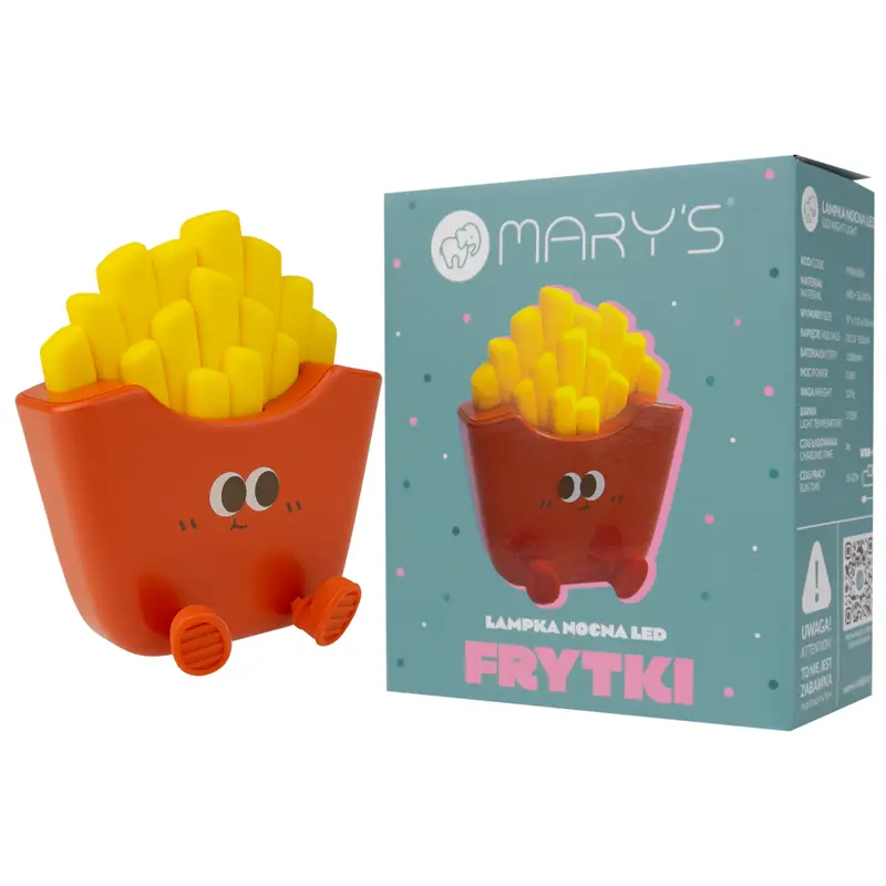 Mary's LED silikónové nočné svetlo - hranolčeky