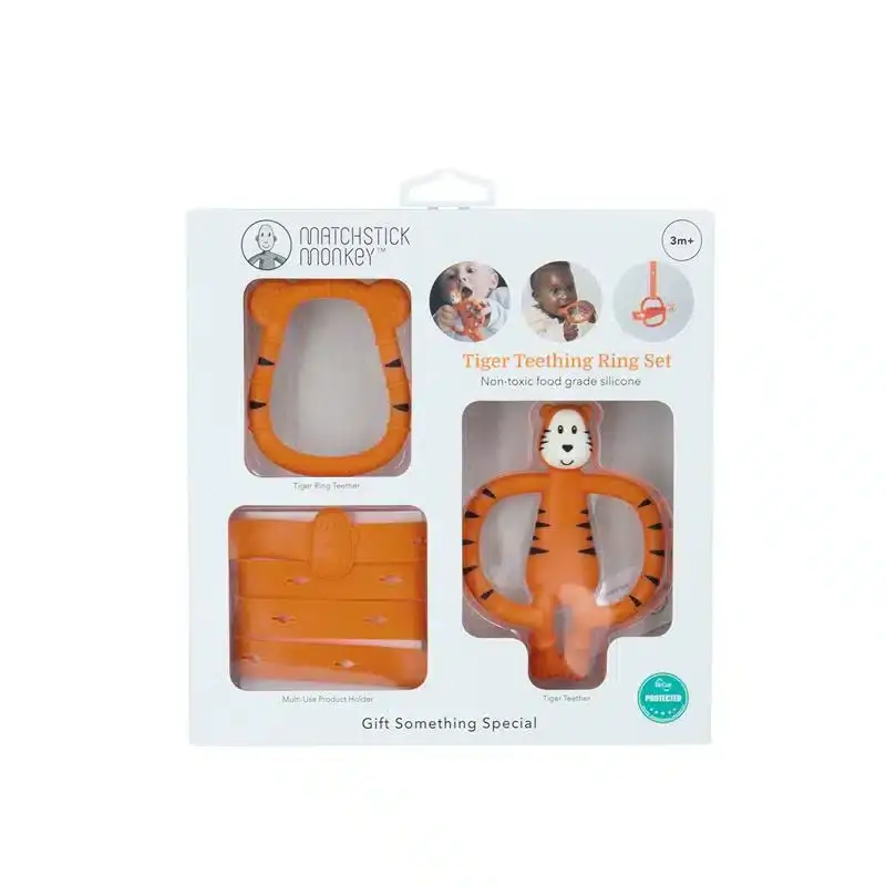 MATCHSTICK MONKEY ŠTARTOVACÍ SET NA PREREZÁVANIE ZÚBKOV - TIGER