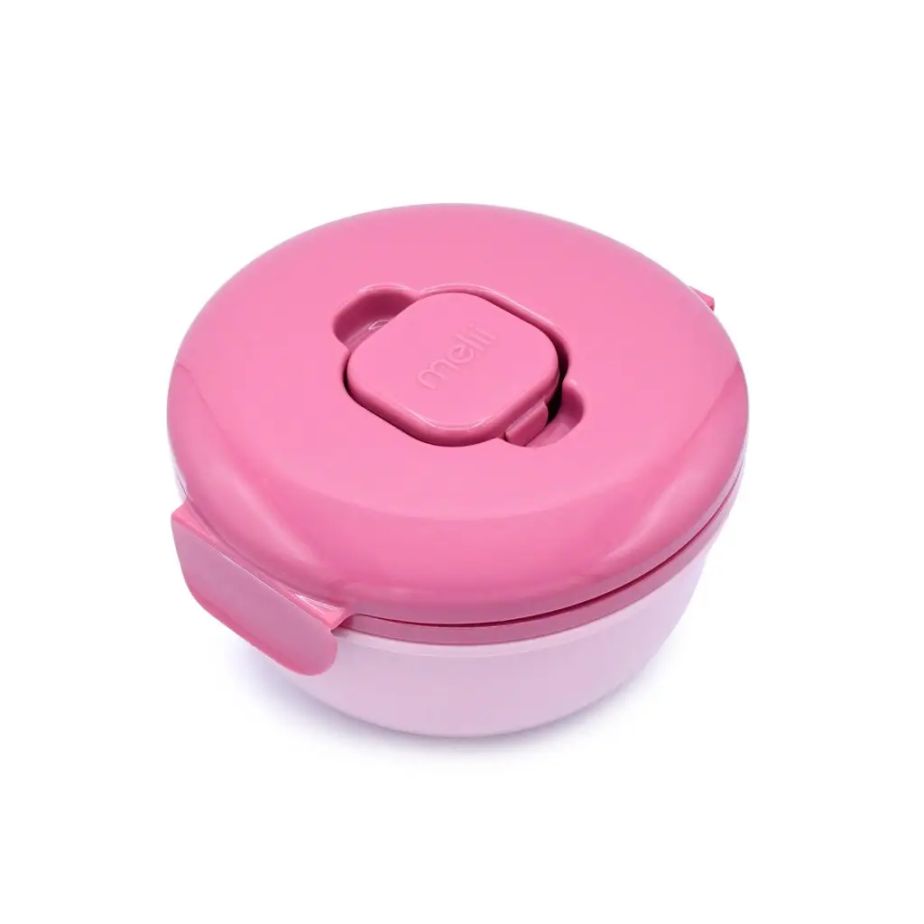 Melii Bento krabička na šalát a desiatu 1600 ml - ružová