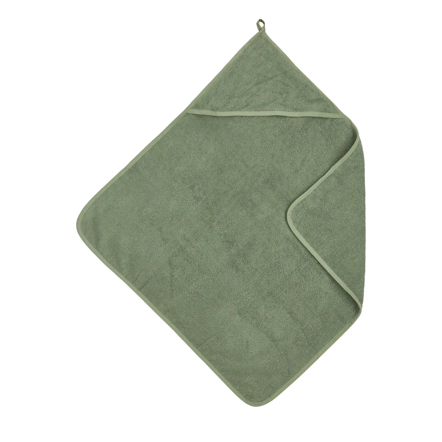 Meyco Froté osuška s kapucňou 75x75 - Forest green