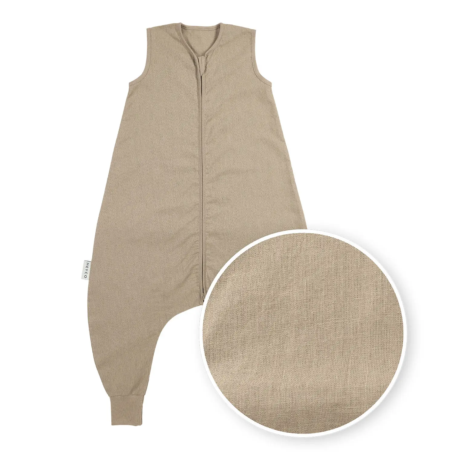 Meyco Letný ľanový Jumper 92 - Taupe