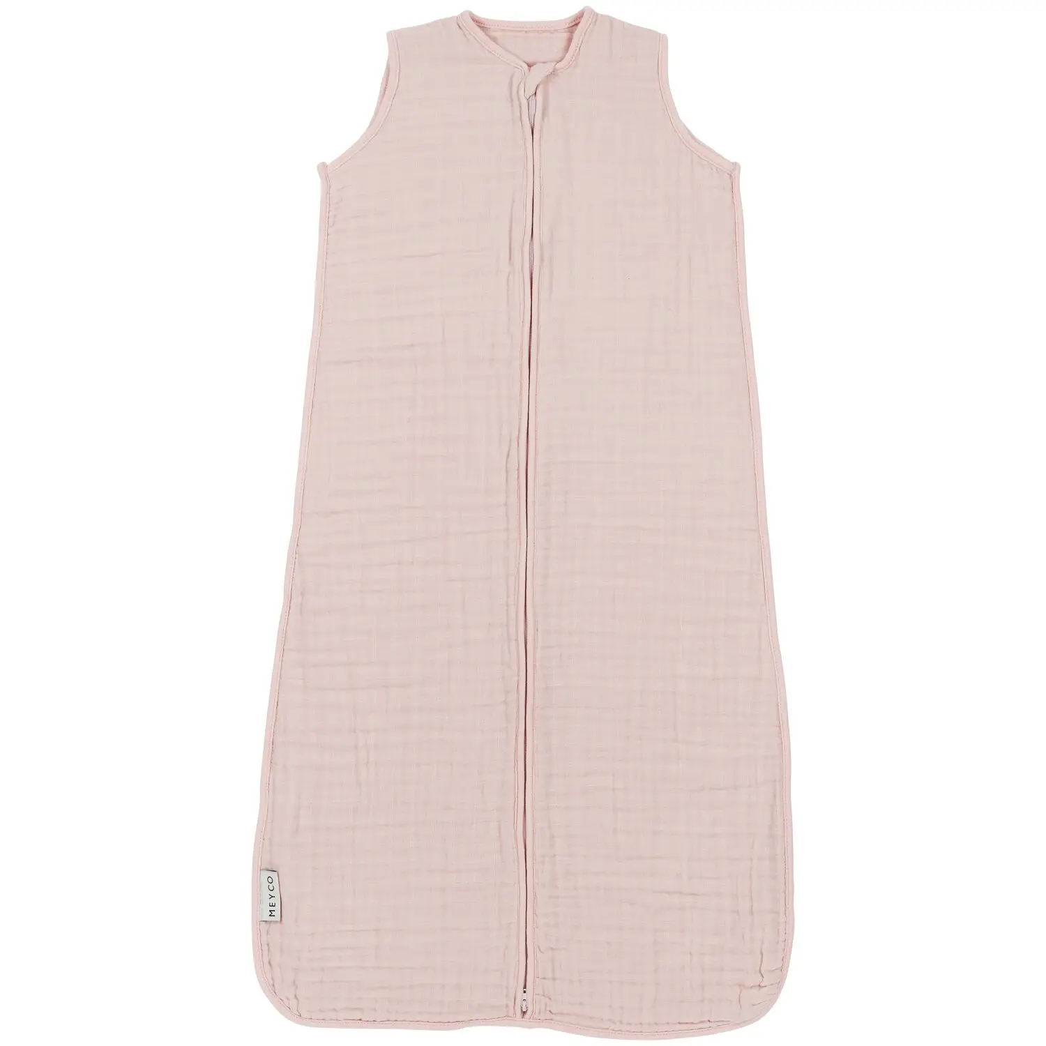 Meyco letný mušelínový spací vak 70 cm - Soft pink