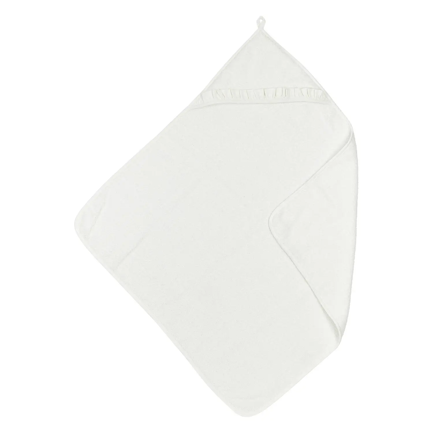 Meyco Osuška s kapucňou Ruffle 80x80 - Off white