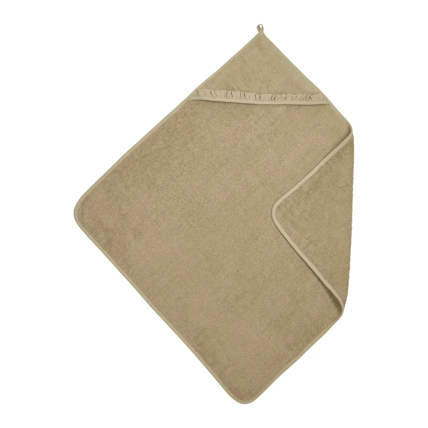 Meyco Osuška s kapucňou  Ruffle 80x80 - Taupe