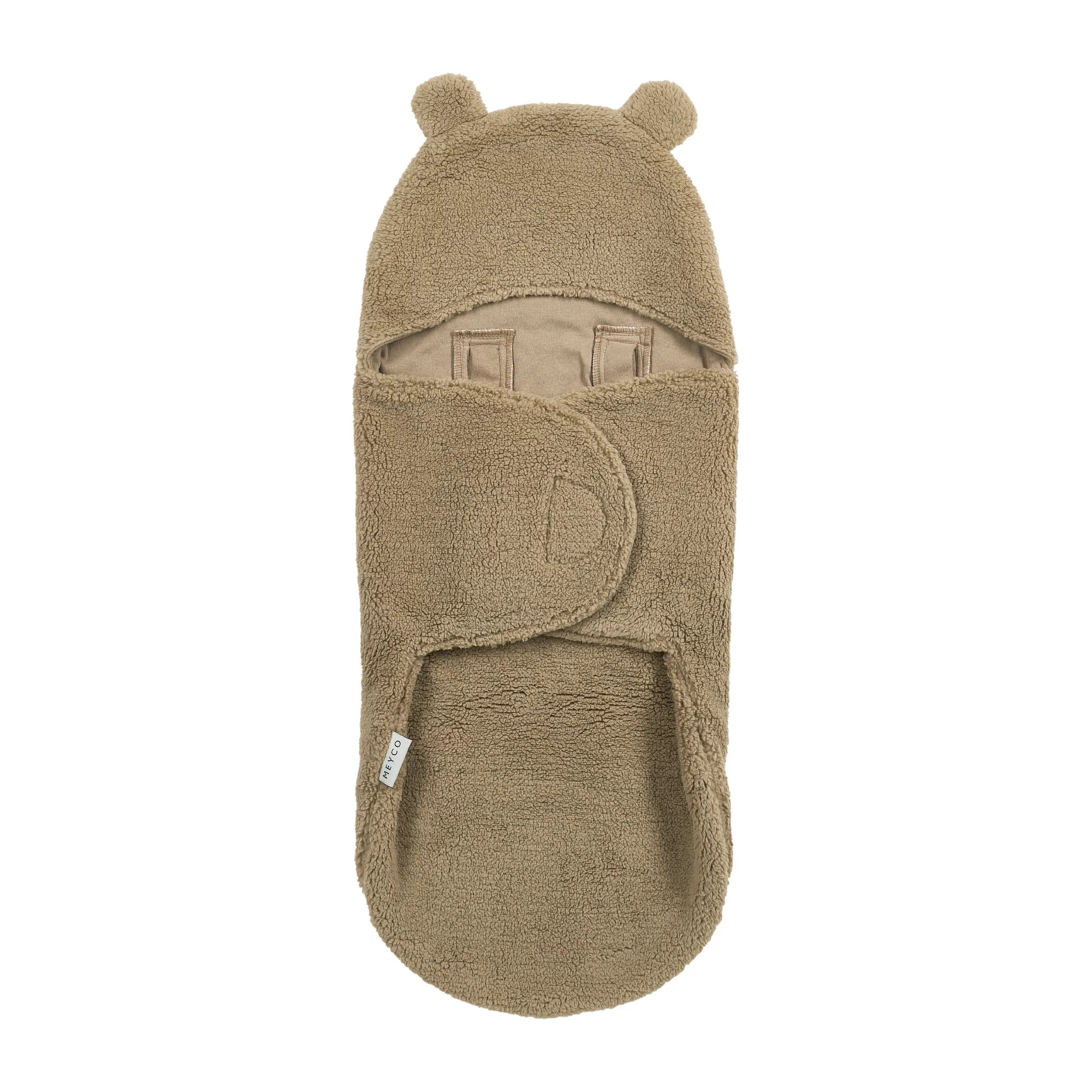 Meyco Zavinovacia deka Teddy Bear Brown