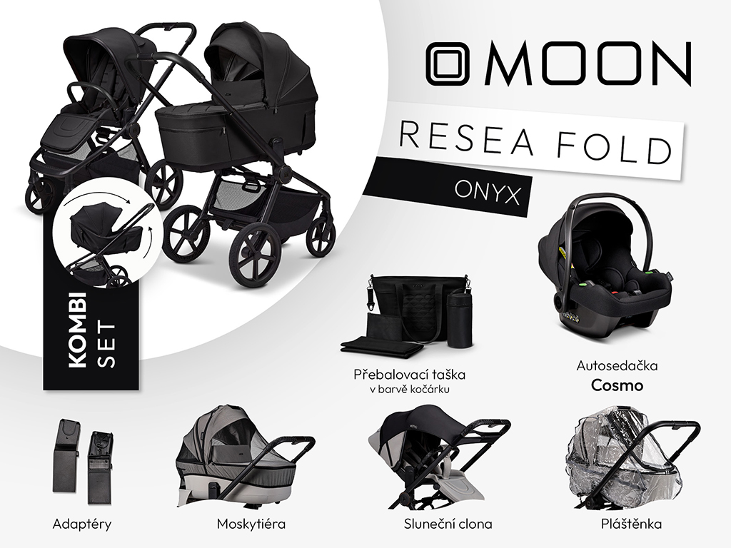 MOON ReSea FOLD kombi set - ONYX