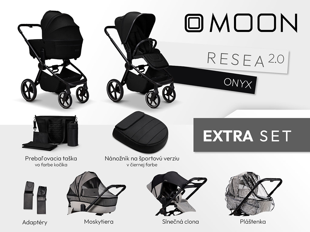 MOON Resea 2.0 Extra set - ONYX