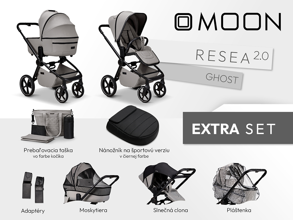 MOON Resea 2.0 Extra set - GHOST