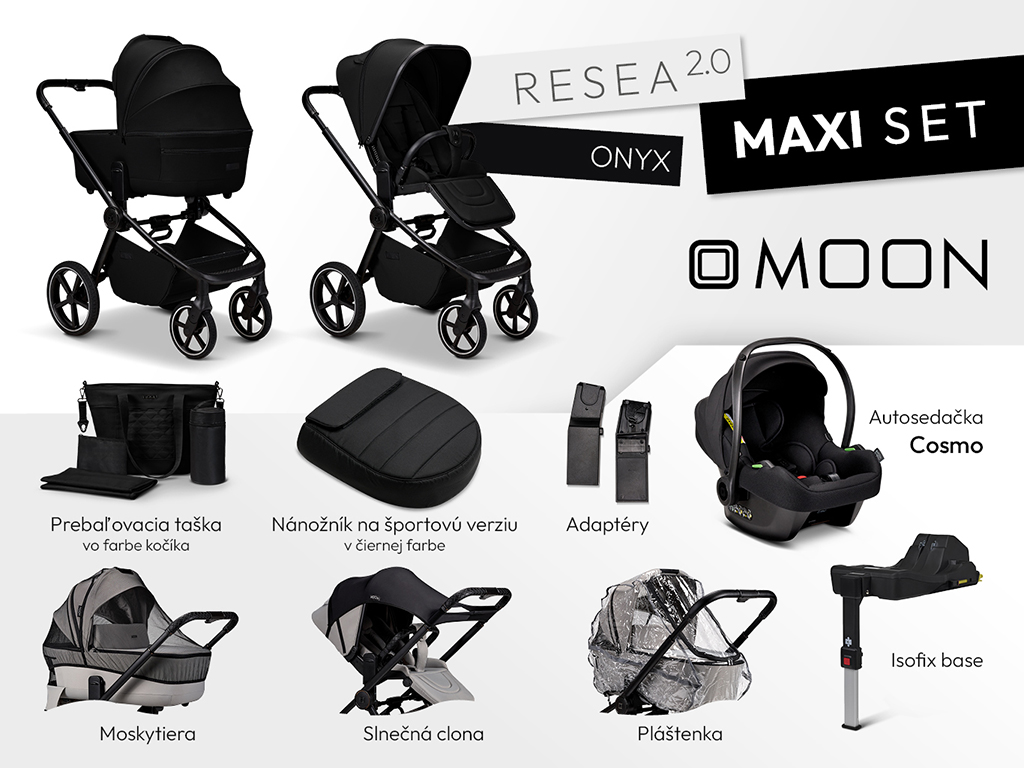 MOON Resea 2.0 Maxi set - ONYX