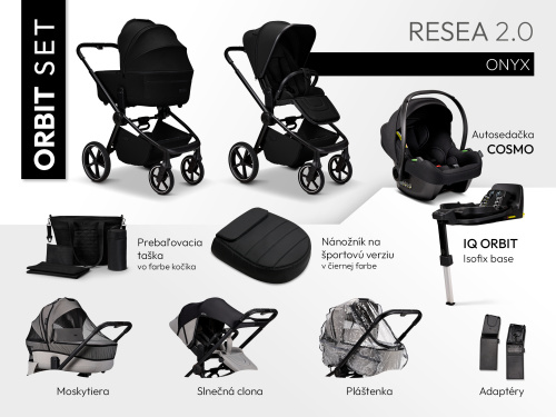 MOON Resea 2.0 Maxi set ORBIT - ONYX