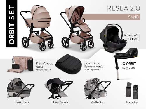 MOON Resea 2.0 Maxi set ORBIT - SAND