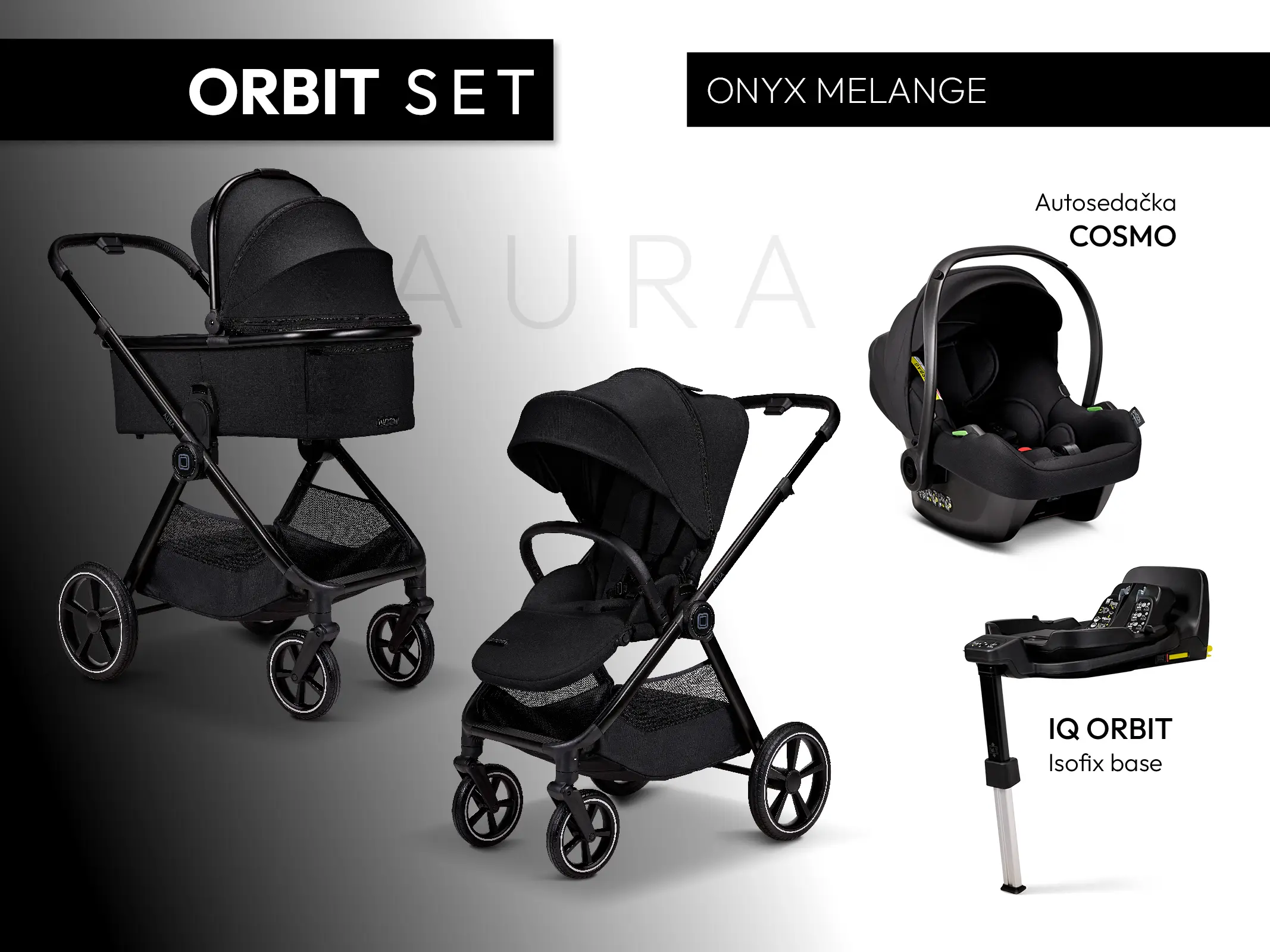 AURA - ORBIT Onyx Melange