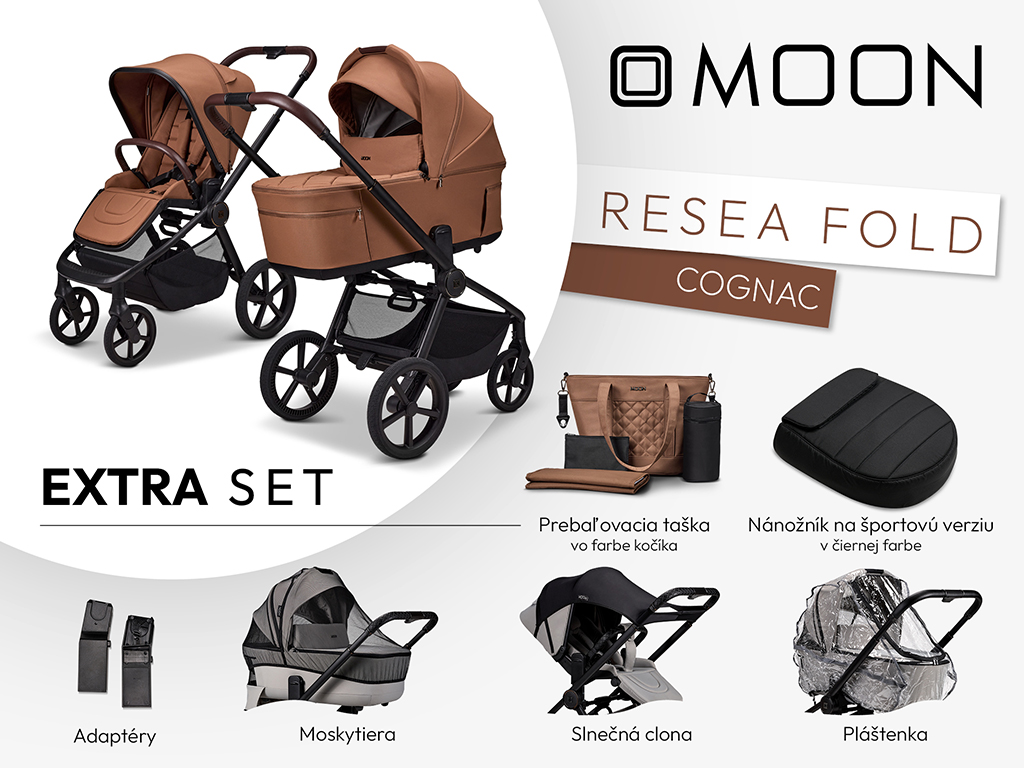 MOON ReSea FOLD extra set - COGNAC