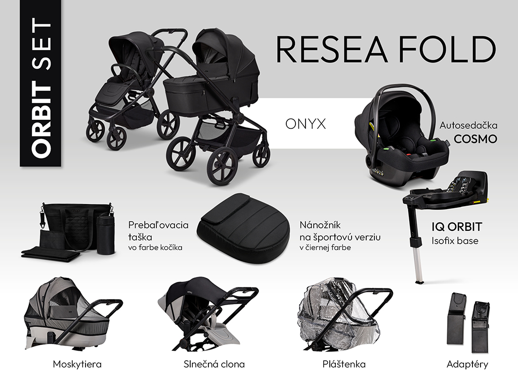 MOON ReSea FOLD ORBIT set - ONYX