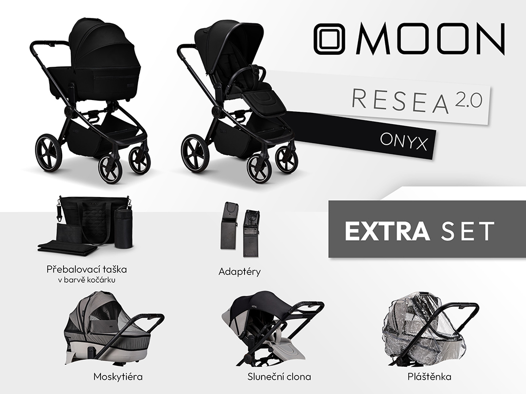 MOON Resea 2.0 Extra set - ONYX