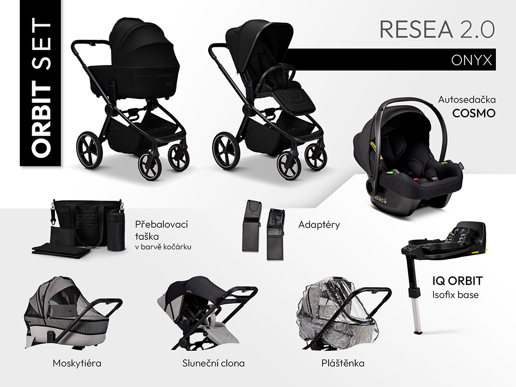 MOON Resea 2.0 Maxi set ORBIT - ONYX