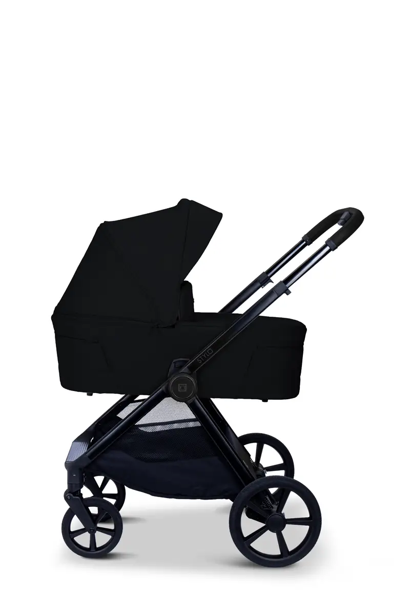 MOON Kombinovaný kočík STYLO maxi set - ONYX
