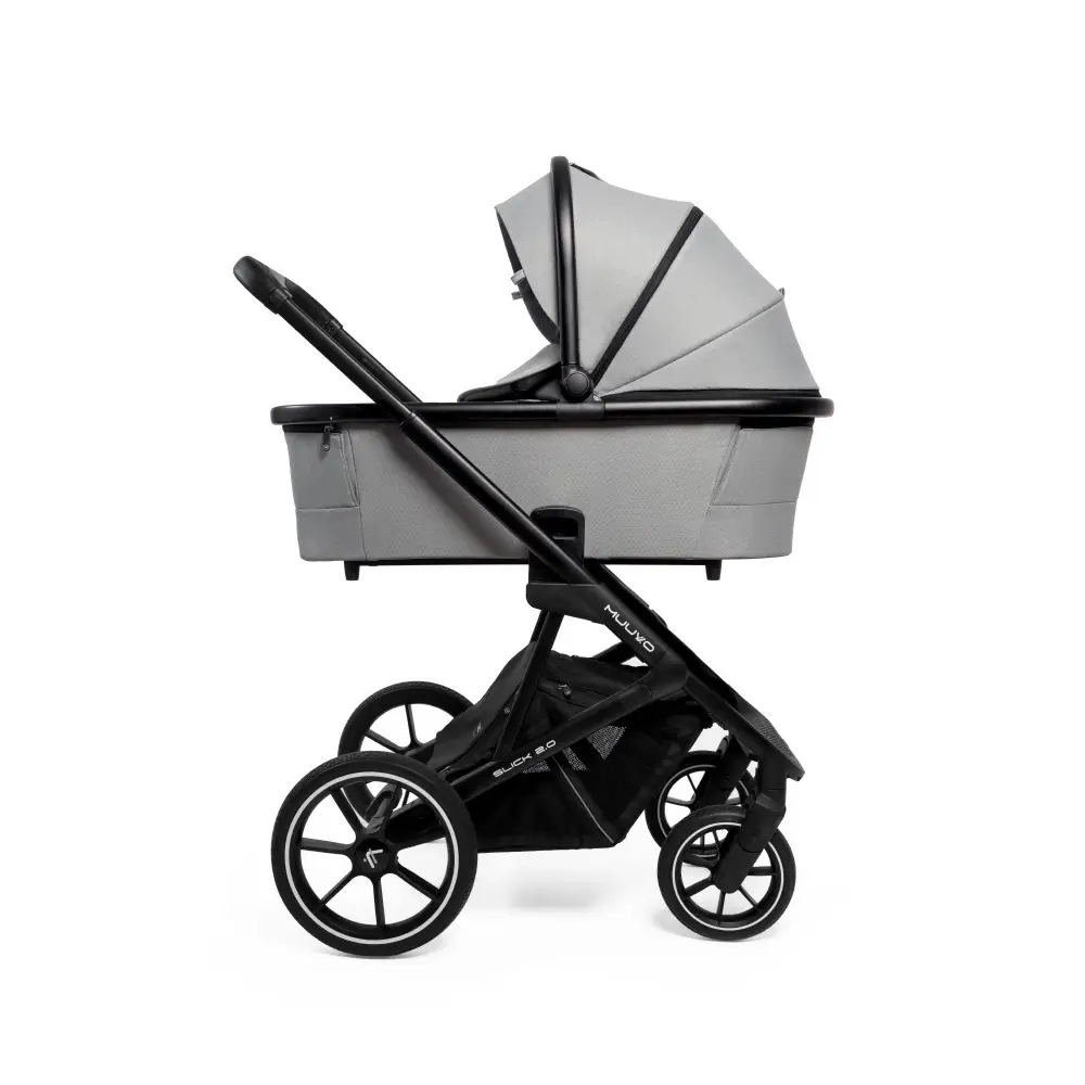 MUUVO Kočík kombinovaný Slick 2.0 set 2v1 Light Grey