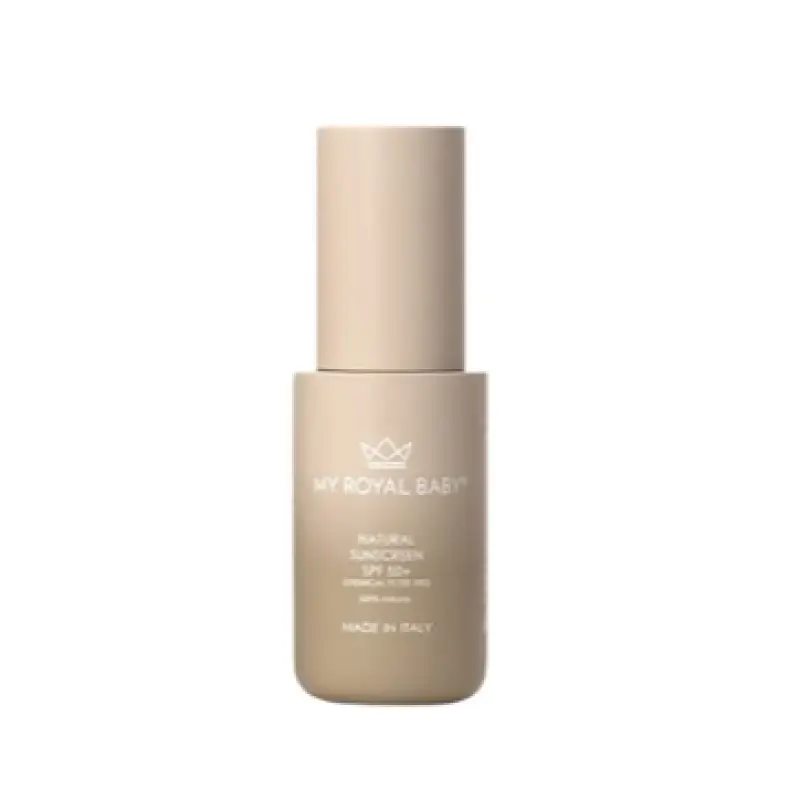 MyRoyalBaby Prírodný opaľovací krém SPF 50+ 50ml + kefka s puzdrom - AKCIA 1+1 ZADARMO