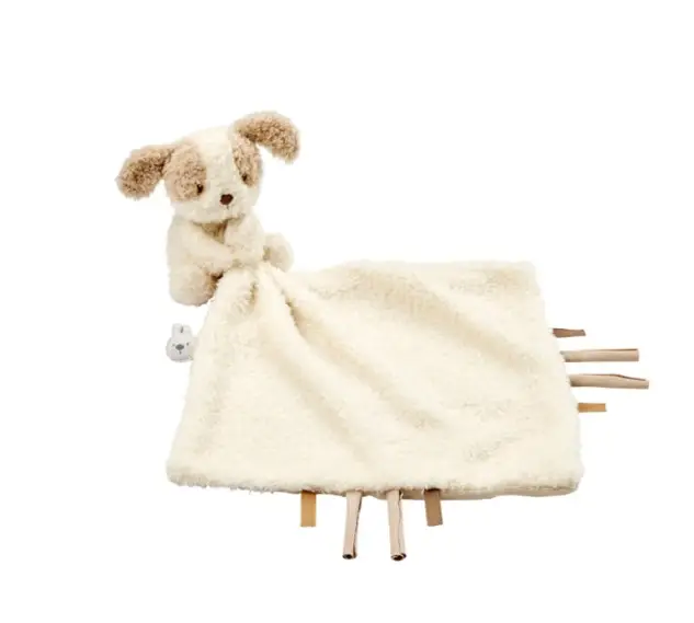 NATTOU Maznáčik plyšový Teddy psík 27 x 27 cm, 0m+