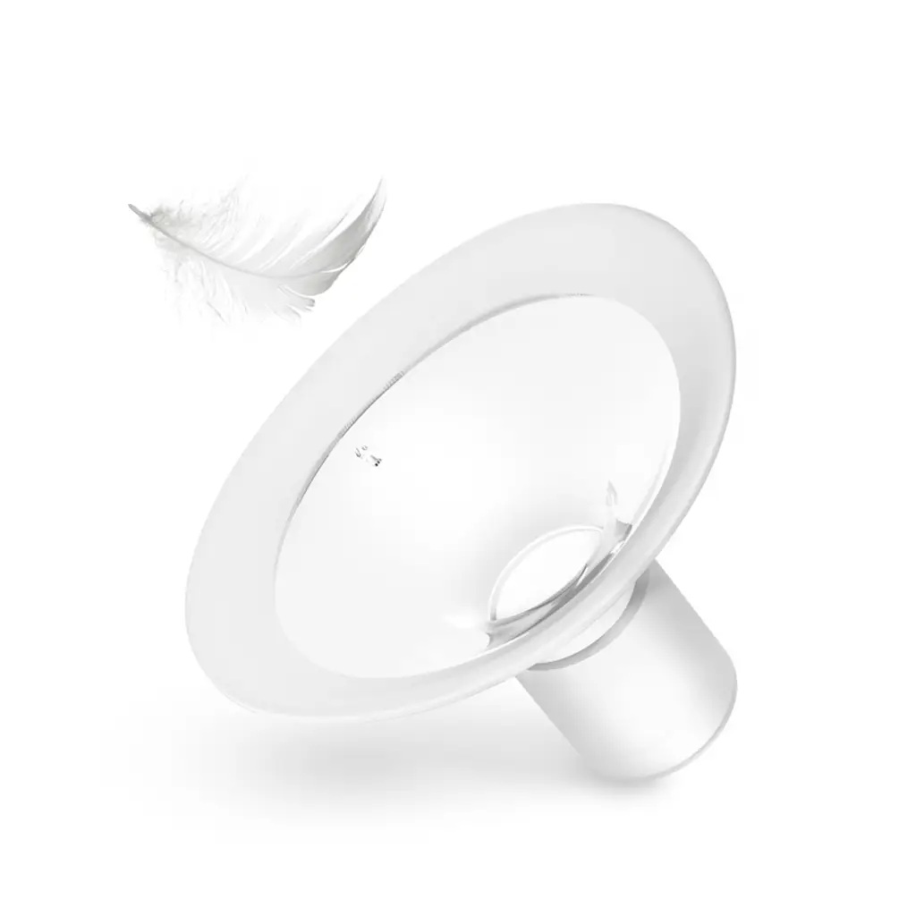 NENO Štít prsný plastový s konektorom pre odsávačky mlieka Neno 24mm