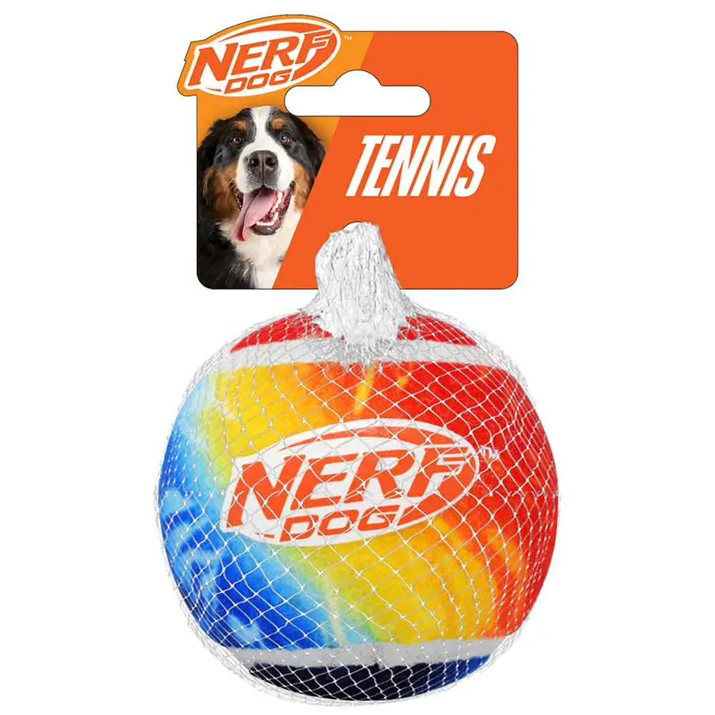 NERF DOG Hračka pre psov tenisová loptička bez pískadla 10 cm