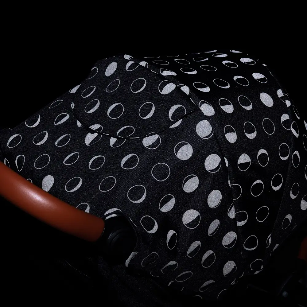 PETITE&MARS Kočík športový Street+ Air Black Heritage Luna Complete + nánožník