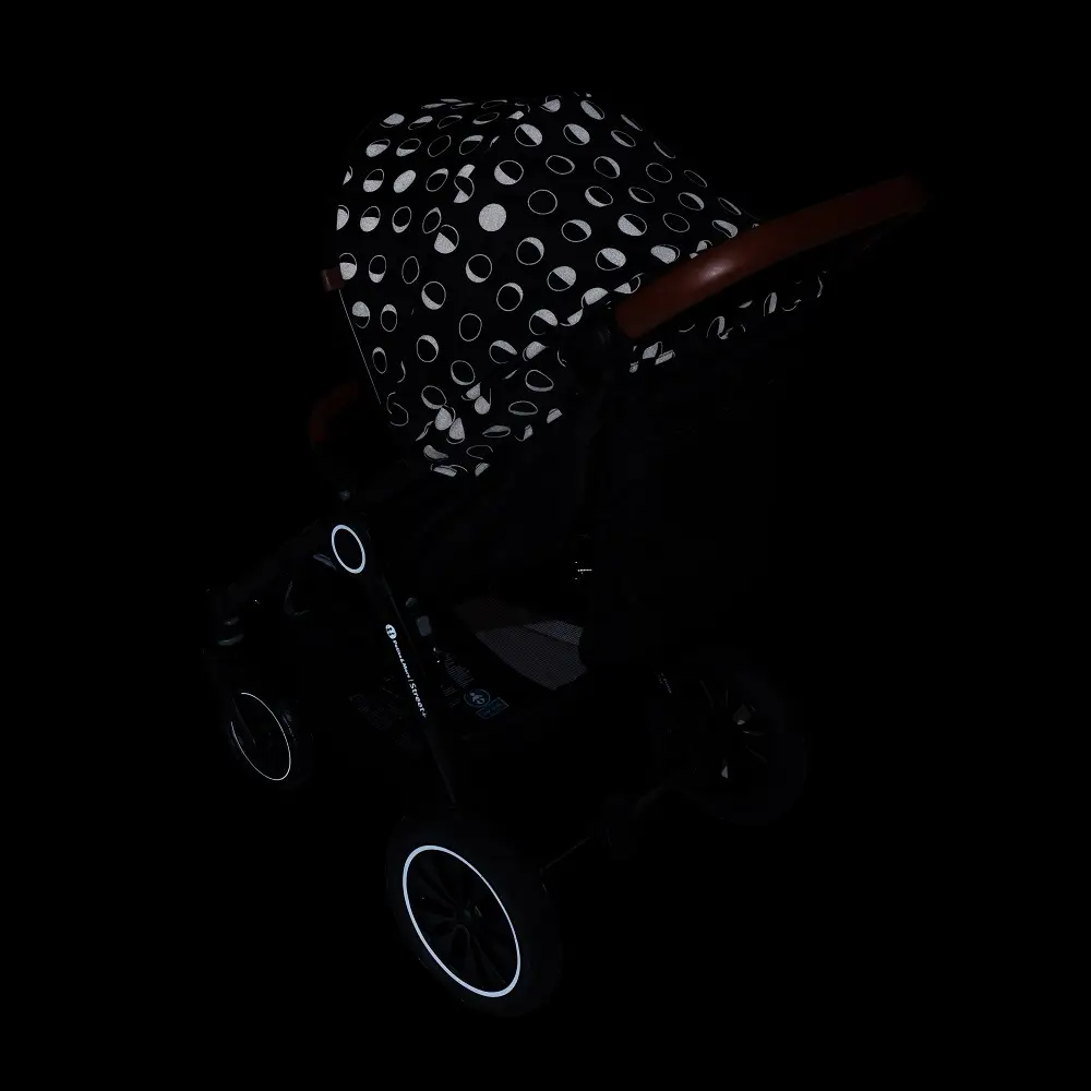 PETITE&MARS Kočík športový Street+ Air Oak Heritage Luna  Complete + nánožník