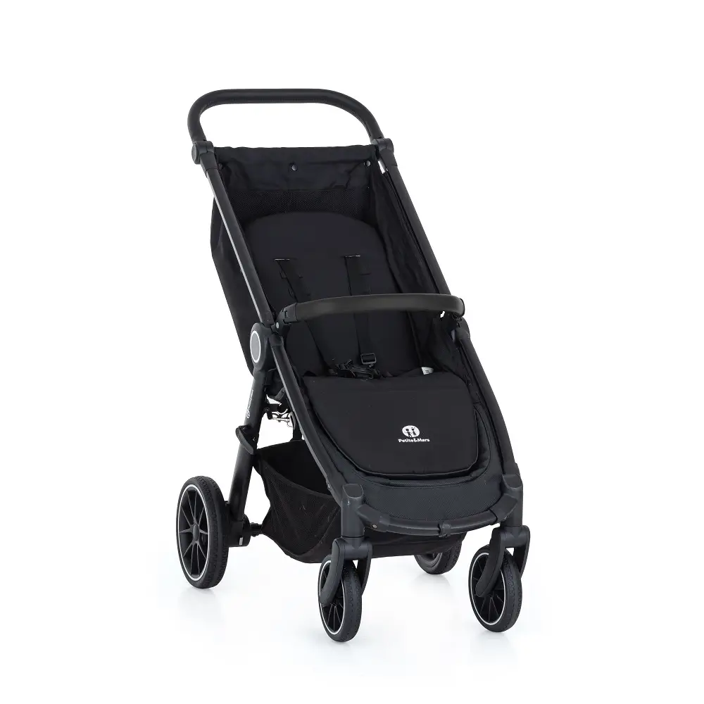 PETITE&MARS Kočík športový Street+ RWS Black Heritage Luna Complete