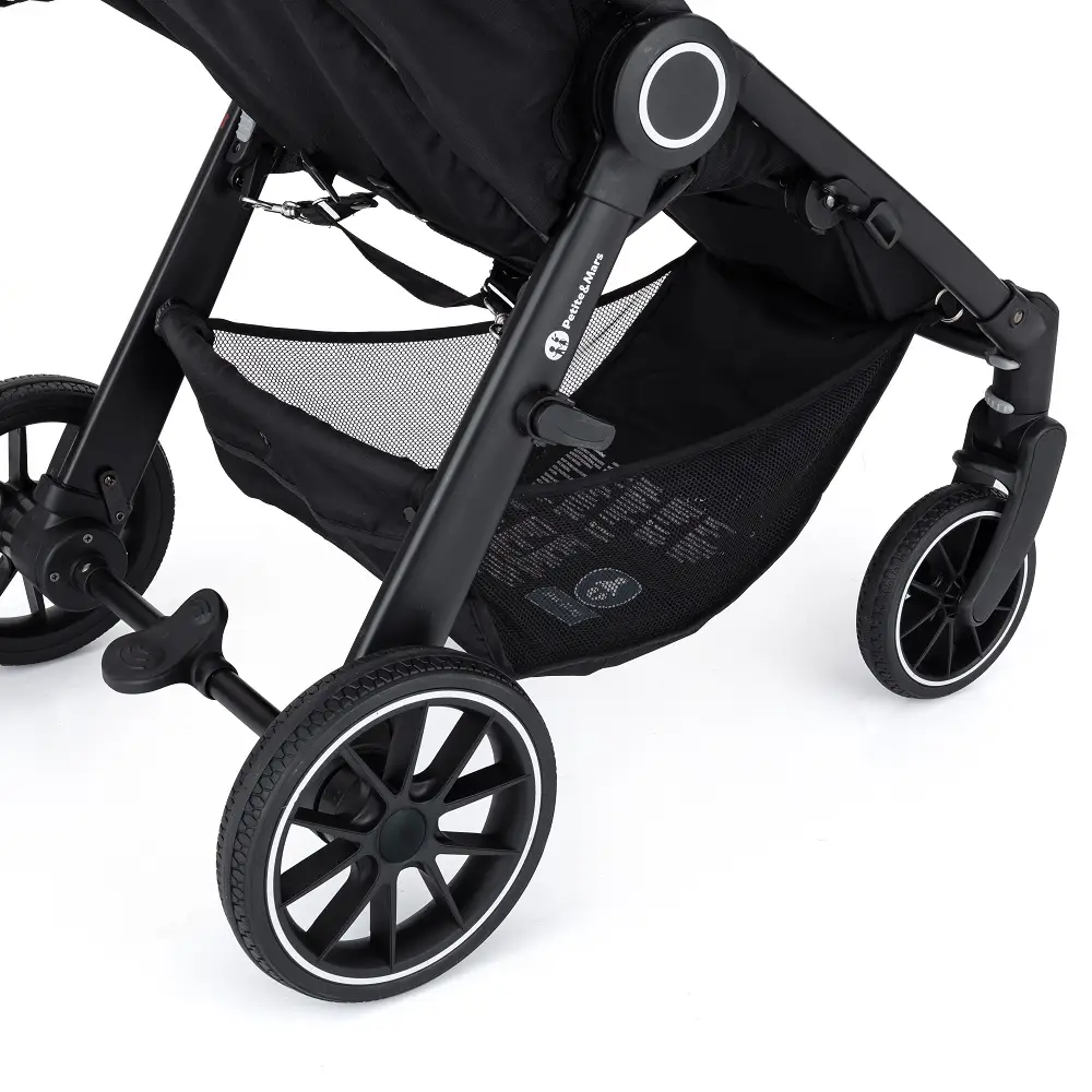 PETITE&MARS Kočík športový Street+ RWS Black Heritage Luna Complete
