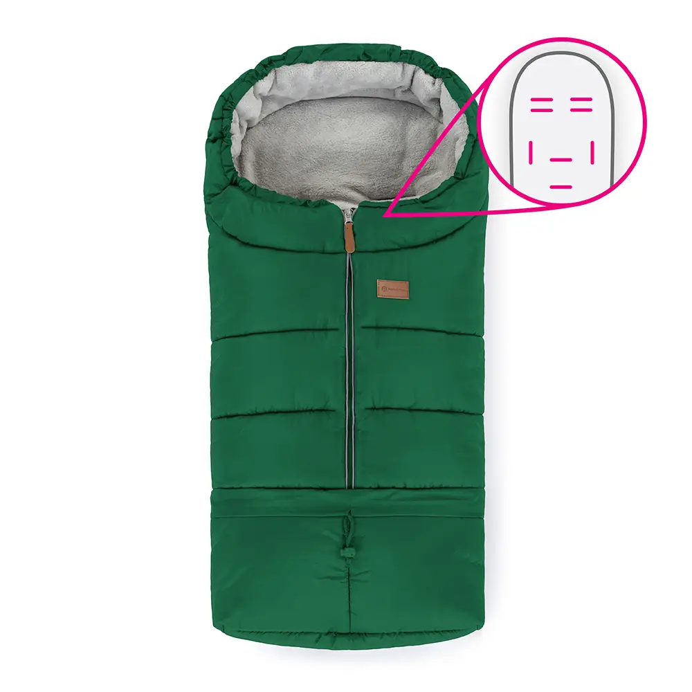 PETITE&MARS Fusak nastaviteľný 3v1 Jibot Horizontal Juicy Green