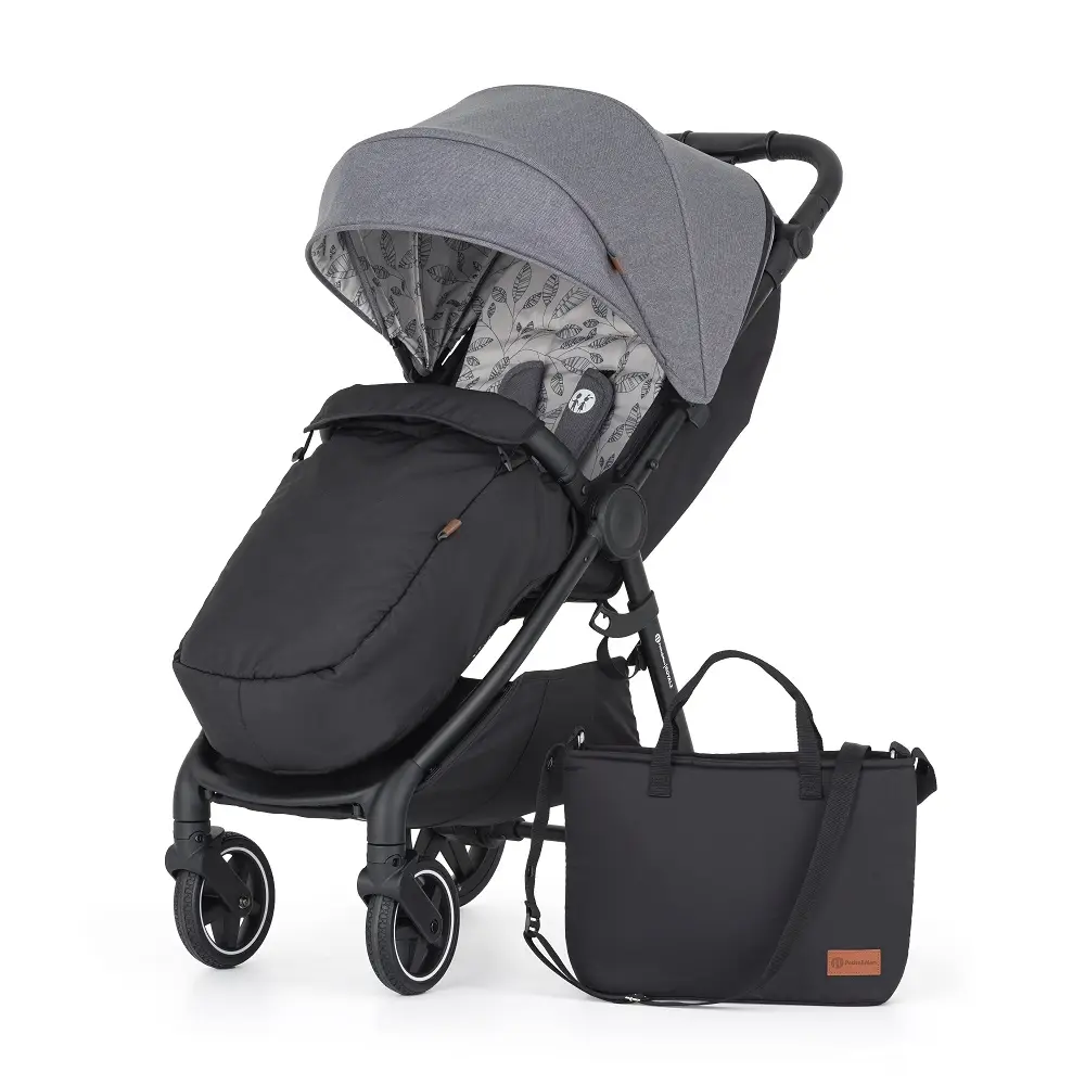 PETITE&MARS Kočík športový Royal3 Black Ultimate Grey