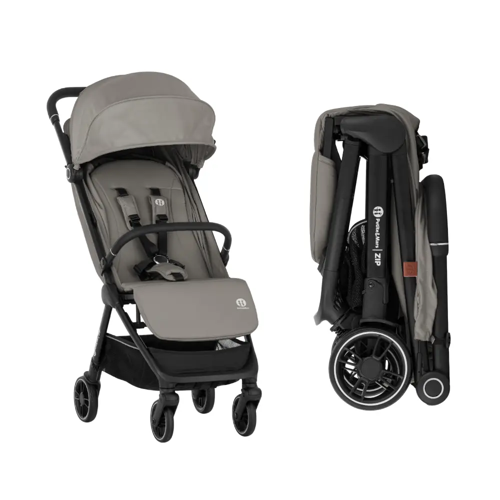 PETITE&MARS Kočík športový Zip Velvet Grey