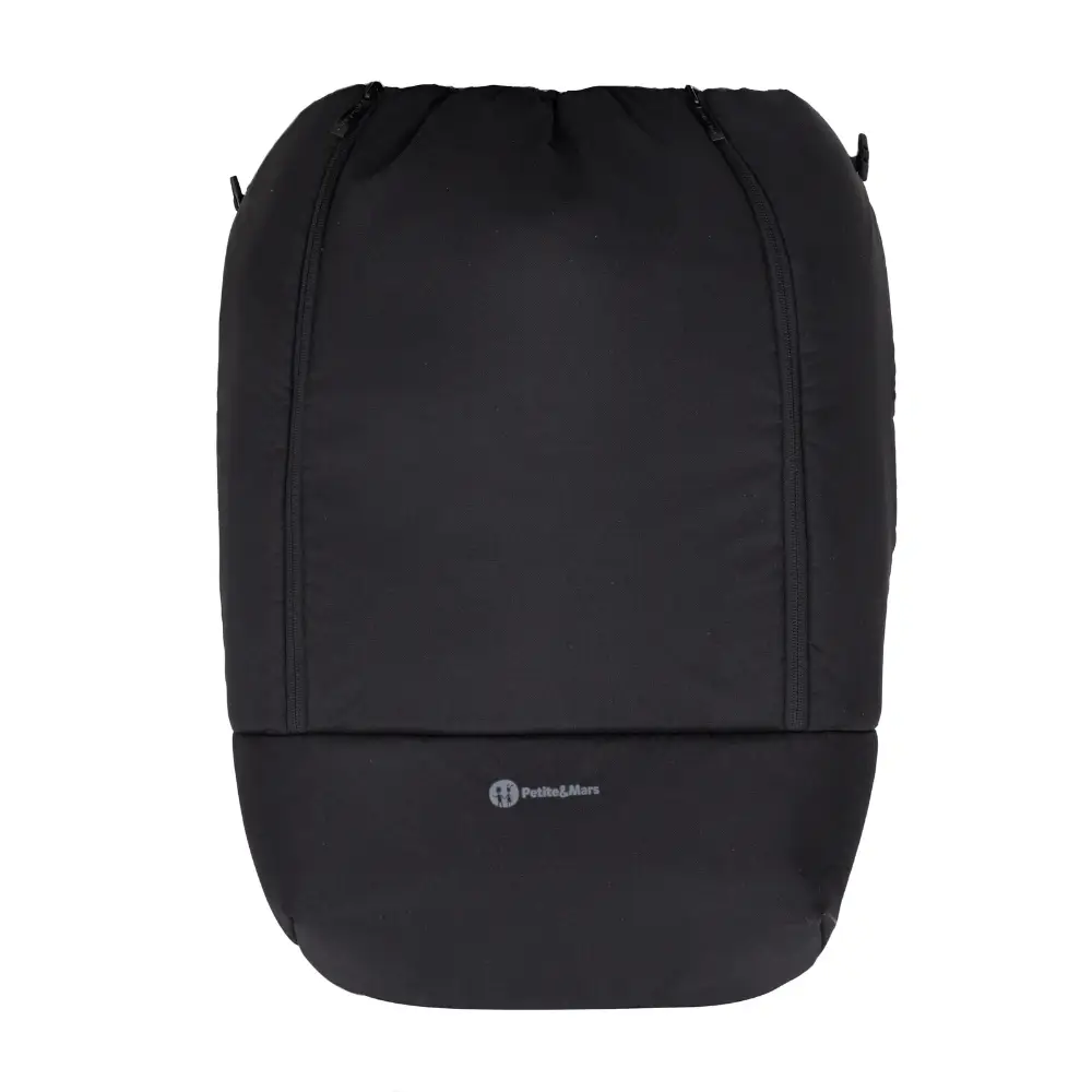 PETITE&MARS Nánožník ku kočíku univerzálny Cover Universal Black