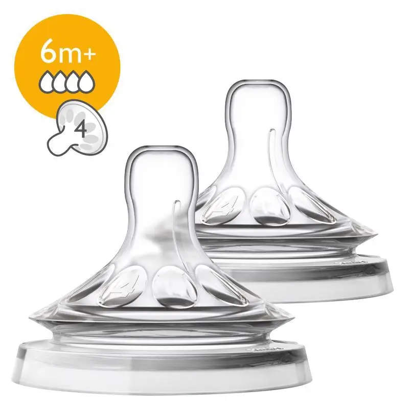 Philips AVENT Cumlík Natural rýchly 2 ks