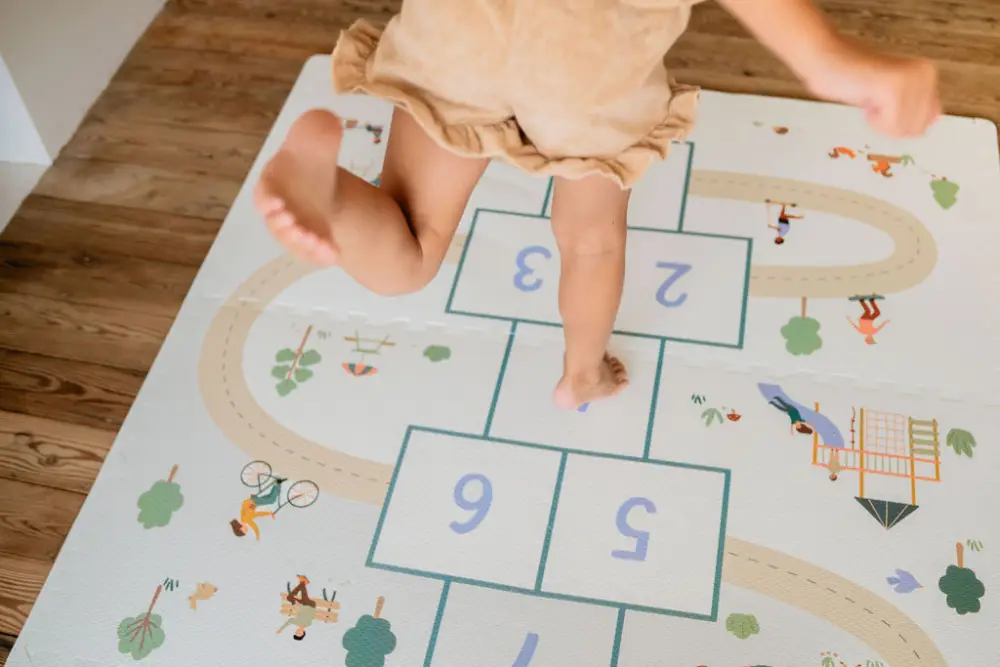 Play&Go EEVAA Podložka na hranie Skákanie škôlka