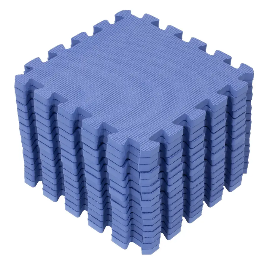 Rialto Baby Hracia podložka puzzle Blu 120x120cm