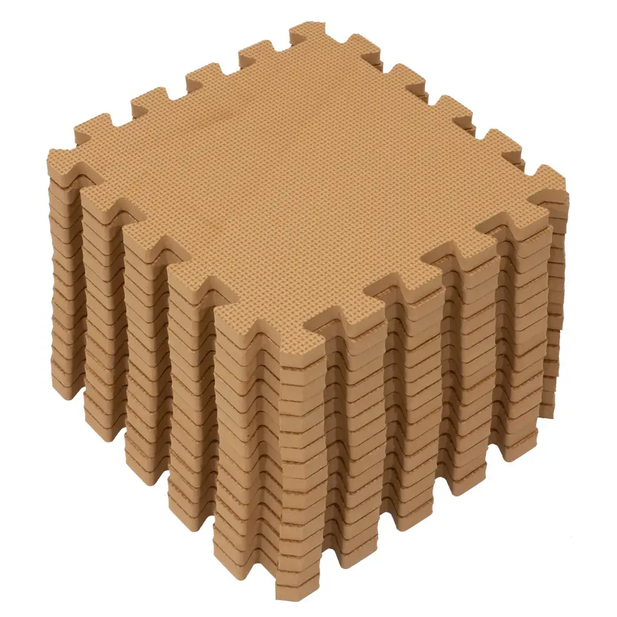 Rialto Baby Hracia podložka puzzle Brown 120x120cm