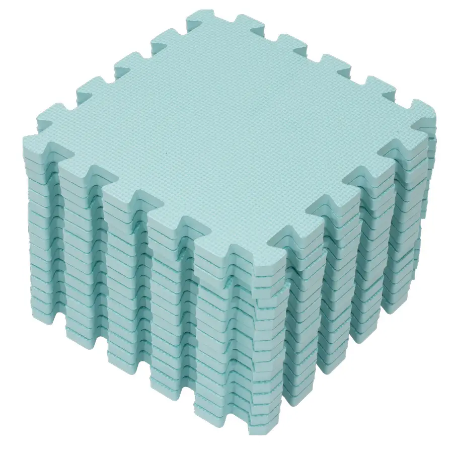 Rialto Baby Hracia podložka puzzle Light Green 120x120cm