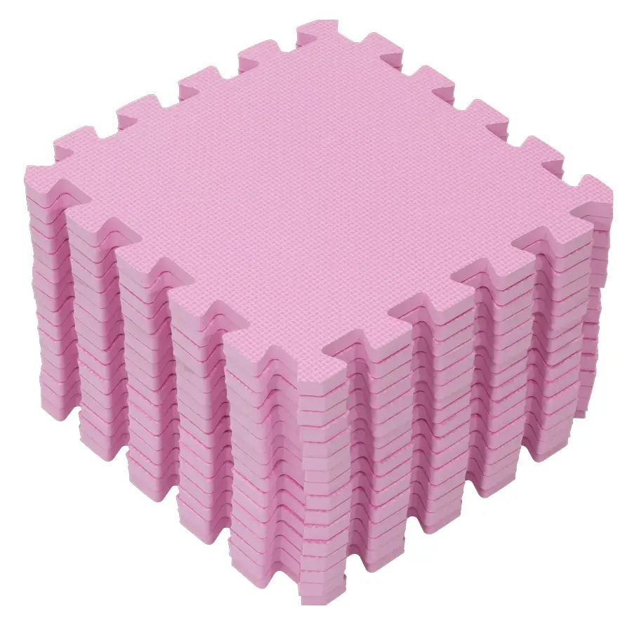 Rialto Baby Hracia podložka puzzle Pink 120x120cm