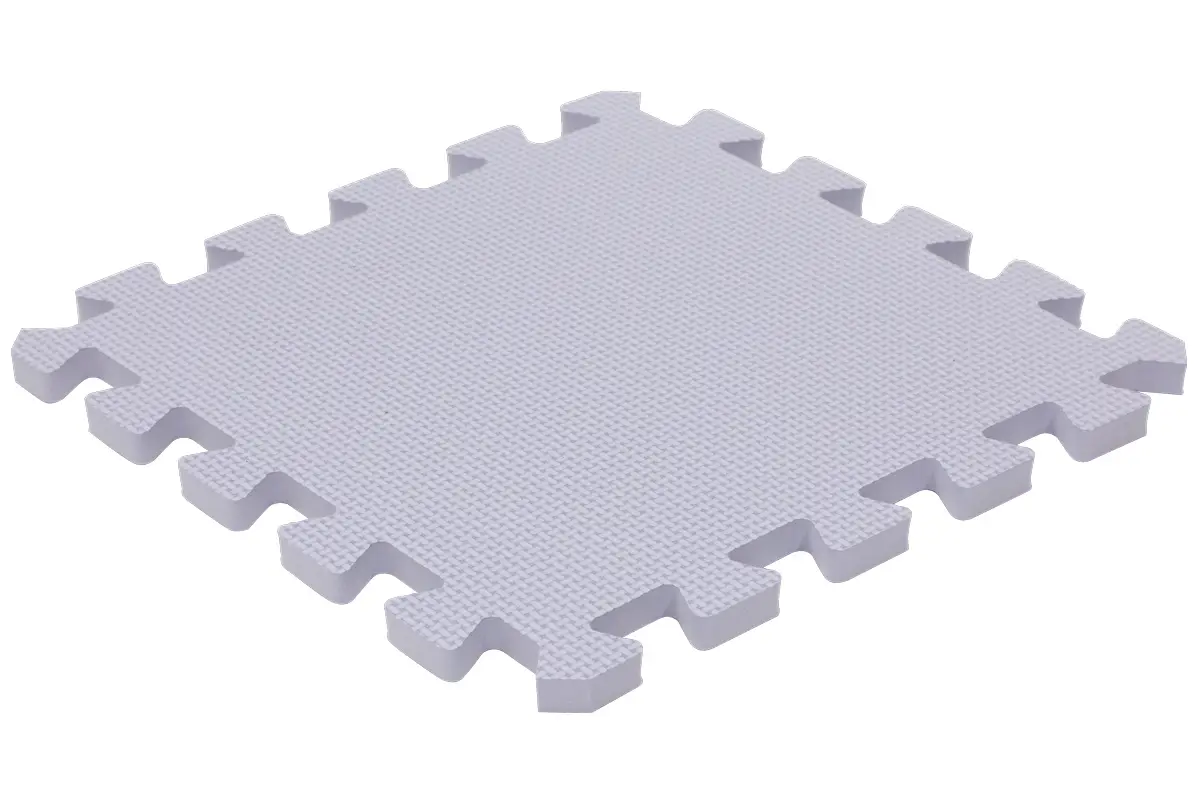 Rialto Baby Penová puzzle Silver 31,5 x 31,5 x 1,4 cm, 1ks