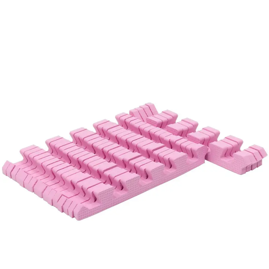 Rialto Baby Sada okrajov Pink na penové puzzle 180x120 cm