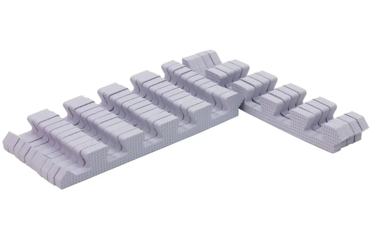 Rialto Baby Sada okrajov silver pre penové puzzle 120x90cm