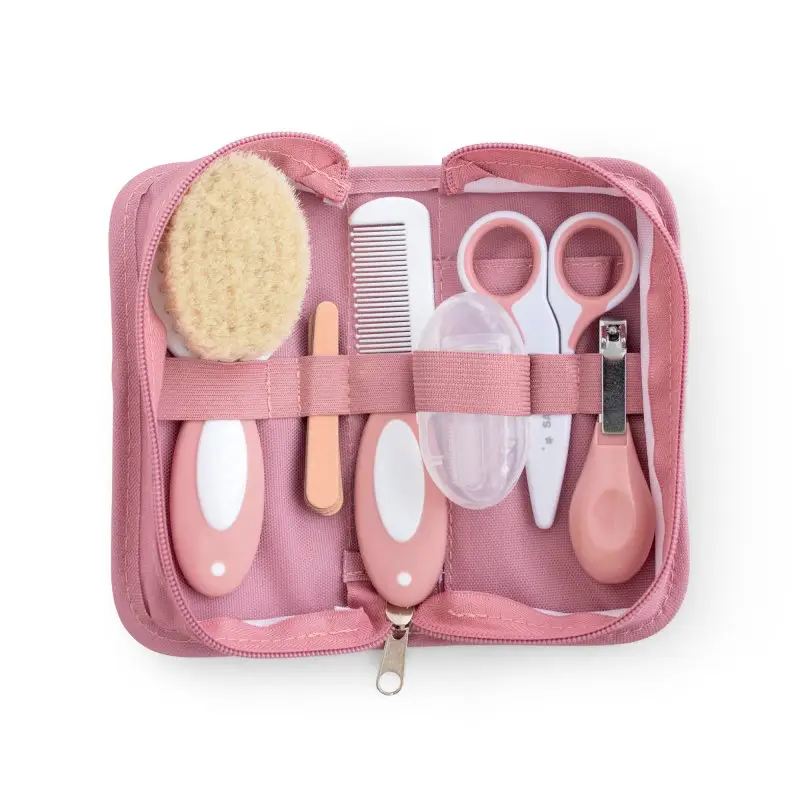Saro Baby Hygienický set v textilnom púzdre Pink