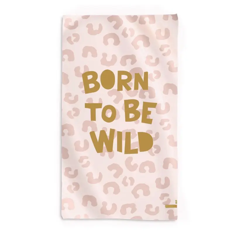 Saro Baby Mikrovláknová osuška 90x160cm Born to be Wild
