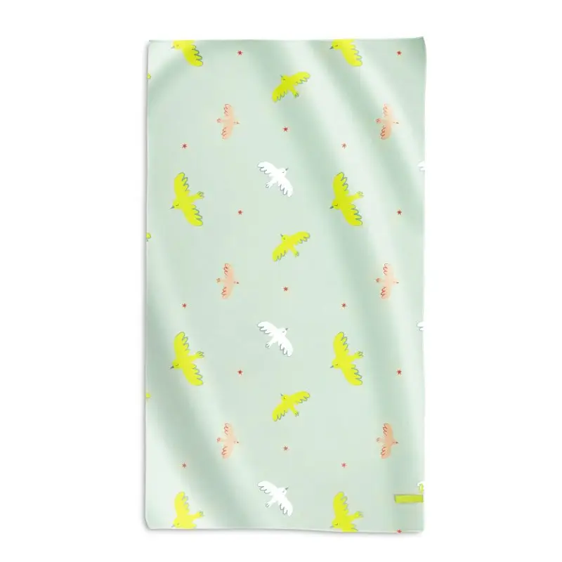 Saro Baby Mikrovláknová osuška 90x160cm Tropicool Green