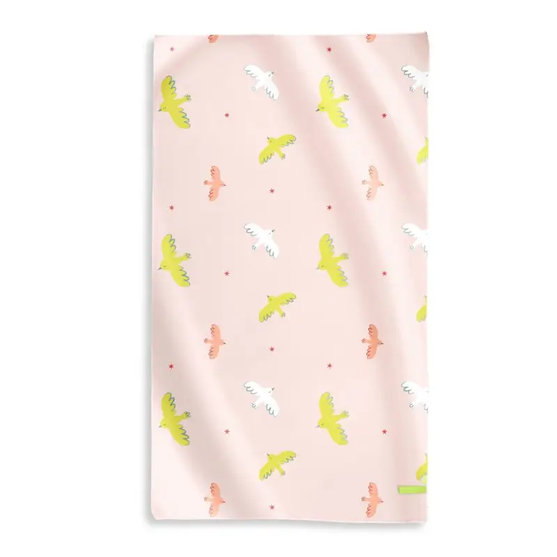 Saro Baby Mikrovláknová osuška 90x160cm Tropicool Pink