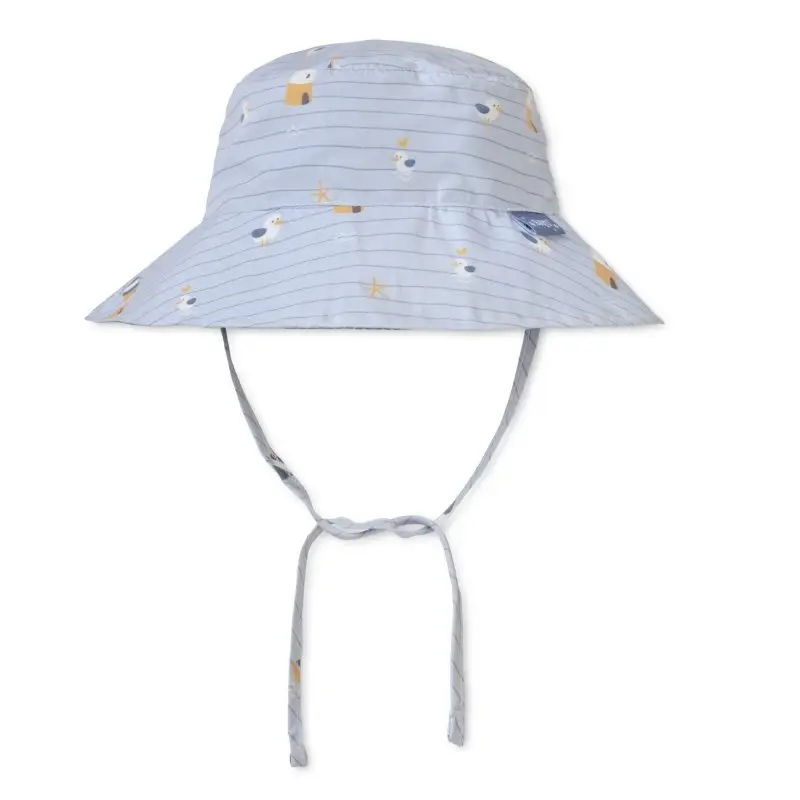 Saro Baby Obojstranný klobúčik s UV ochranou (0-6m) Navy Hugs